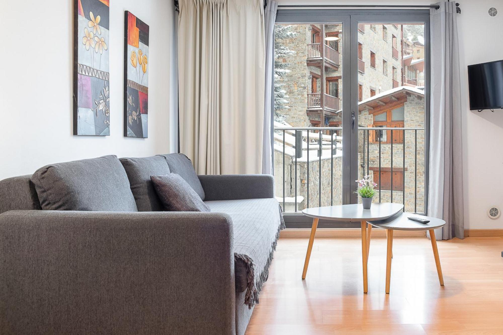 Con Vistas A La Montana, Parking Y Wifi Apartment El Tarter Bagian luar foto